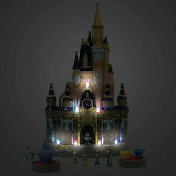 DISNEY PARK EXCLUSIVE LIMITED EDITION 50 ANNIVERSARY LIGHT UP CINDERELLA… - Picture 5 of 16